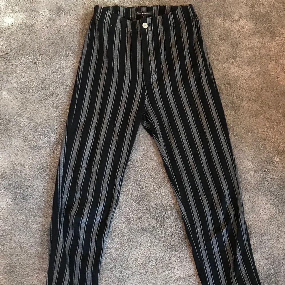 Brandy striped pants